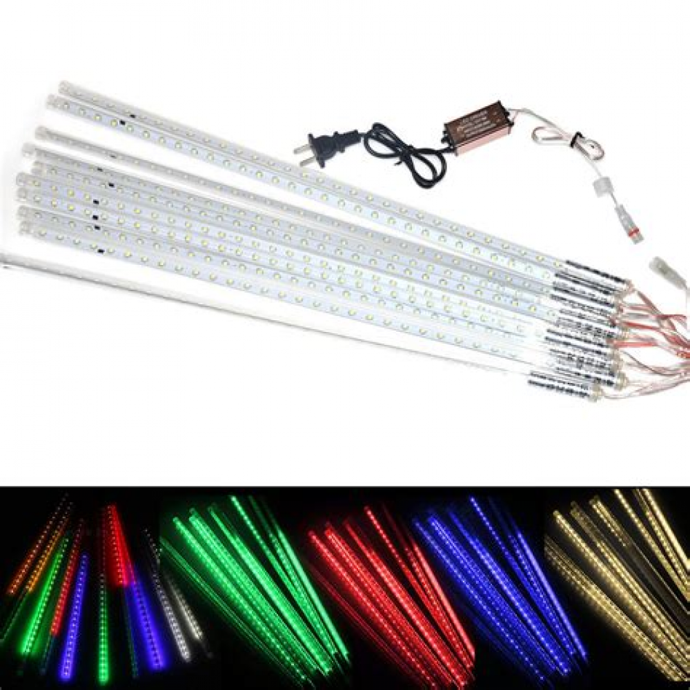 Гирлянда для улицы Тающая сосулька 3,0м*80см 575 ламп LED IP-54 Белый (8трубок)725-516