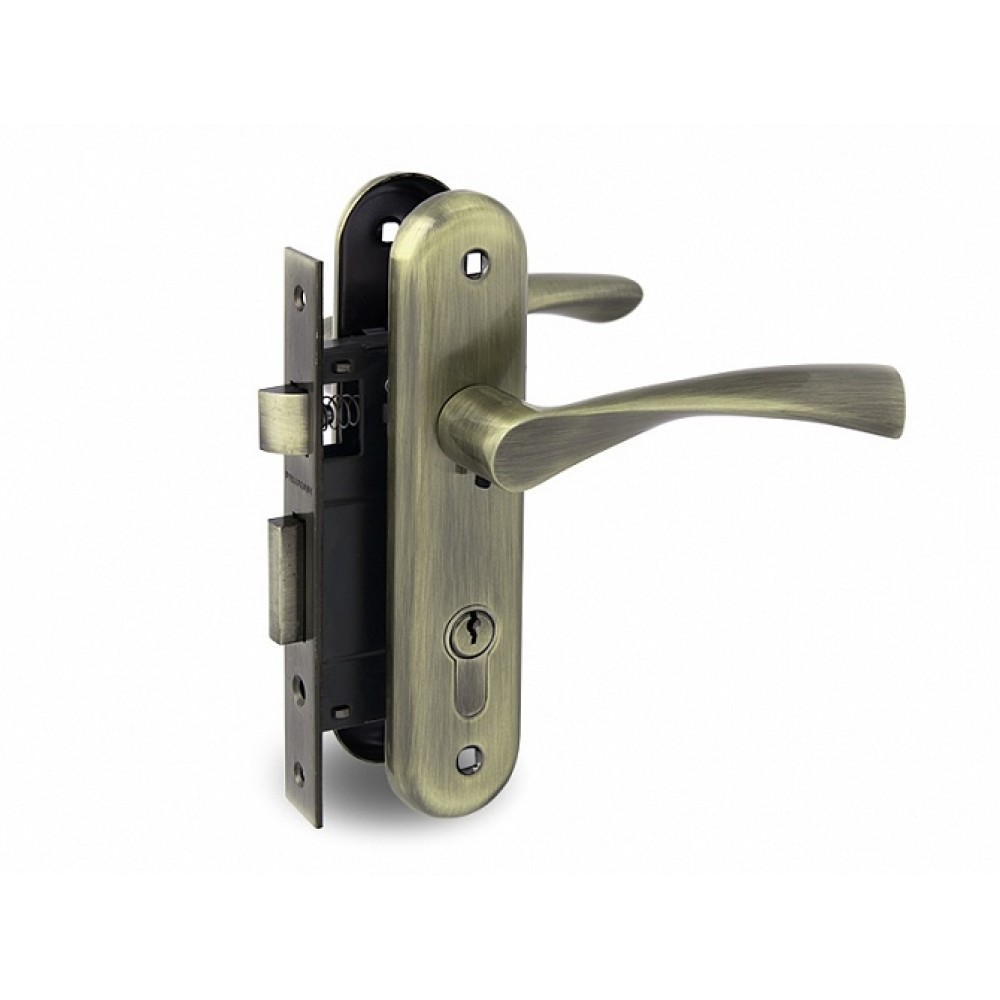 Замок врезной Palladium AL 1613 AB бронза 114824 Замок врезной Palladium AL 1613 AB бронза 114824