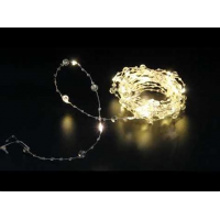 Гирлянда для дома Льдинка с насадками 4,0м 20ламп LED IP-20 1реж.Белый теплый 725-970