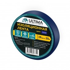 Изолента (0,13mm x 19mm x 20m) ULTIMA синяя