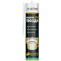 Клей монтажный для тяжелых конструкций каучуковый 309 ULTIMA 280мл. Ult_309_280 