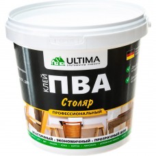 Клей ПВА Столяр ULTIMA 0,9кг ULTSTL09