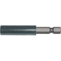 Адаптер для бит 1/4"  60мм магнитный 57604