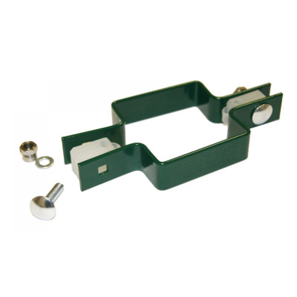 Крепление для столба металлическое 60х60мм/40х20мм ТИП "Х" Цинк