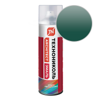 Краска Спрей Зелёный мох ТЕХНОНИКОЛЬ 520 мл. 