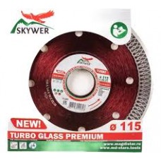 Круг отрезн. по бет.Алмаз 115 (полный) GLASS PREMIUM SK-TGP11522