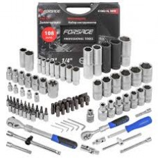Набор инструментов - 108 предметов 1/4",1/2" F-41082-5L NEW 54537