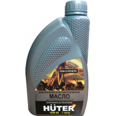Масло моторное HUTER 10W40  для 4-х тактных двигателей, полусинтетика  (1л) 73/8/1/1 