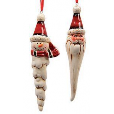 Елочные игрушки Снежные сосульки 11,0см (набор 3шт) серебро 916-739 Елочные игрушки Снежные сосульки 11,0см (набор 3шт) серебро 916-739