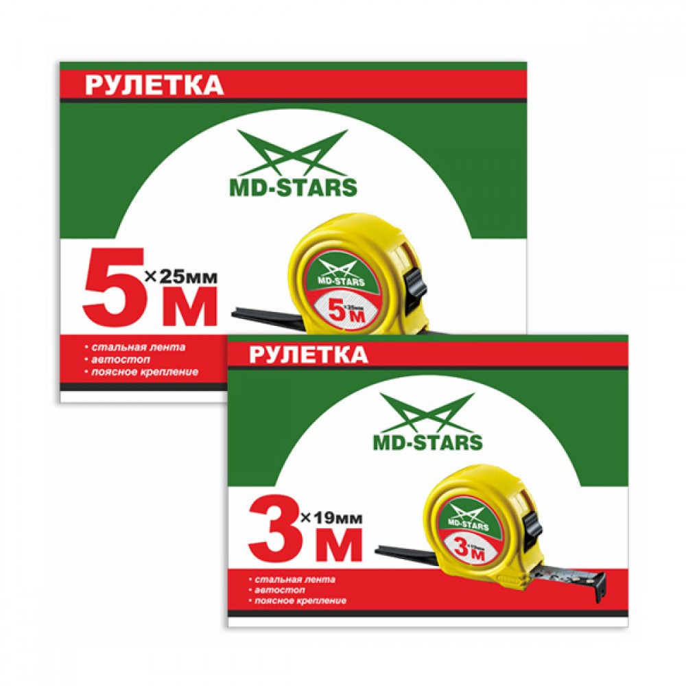 Рулетка 7,5м х 25мм 67-7525 Рулетка 7,5м х 25мм 67-7525