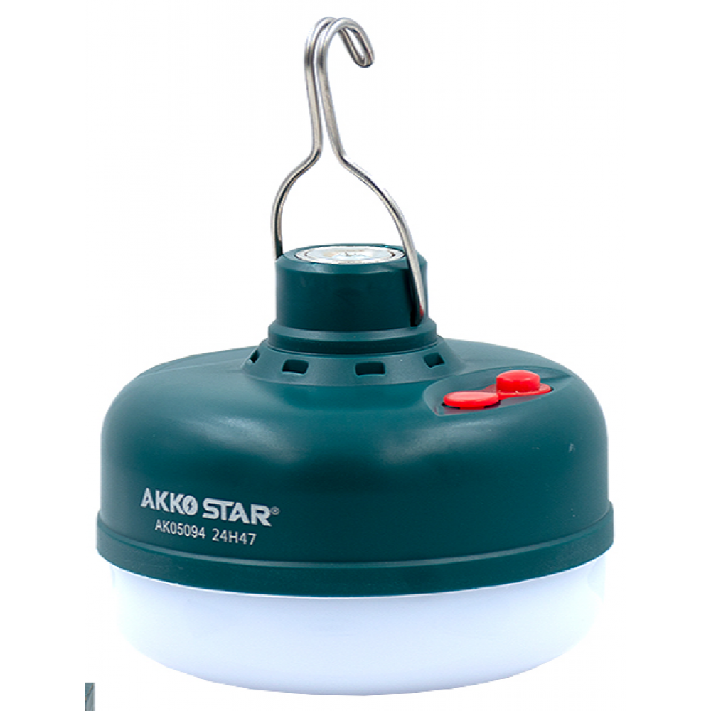Фонарь-светильник подвесной 13W / 2400mAh с магнит фиксацией AKKO STAR 5094