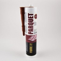 Герметик Акриловый для паркета красное дерево FOME FLEX PARQUET 300мл. АКЦИЯ 50% 