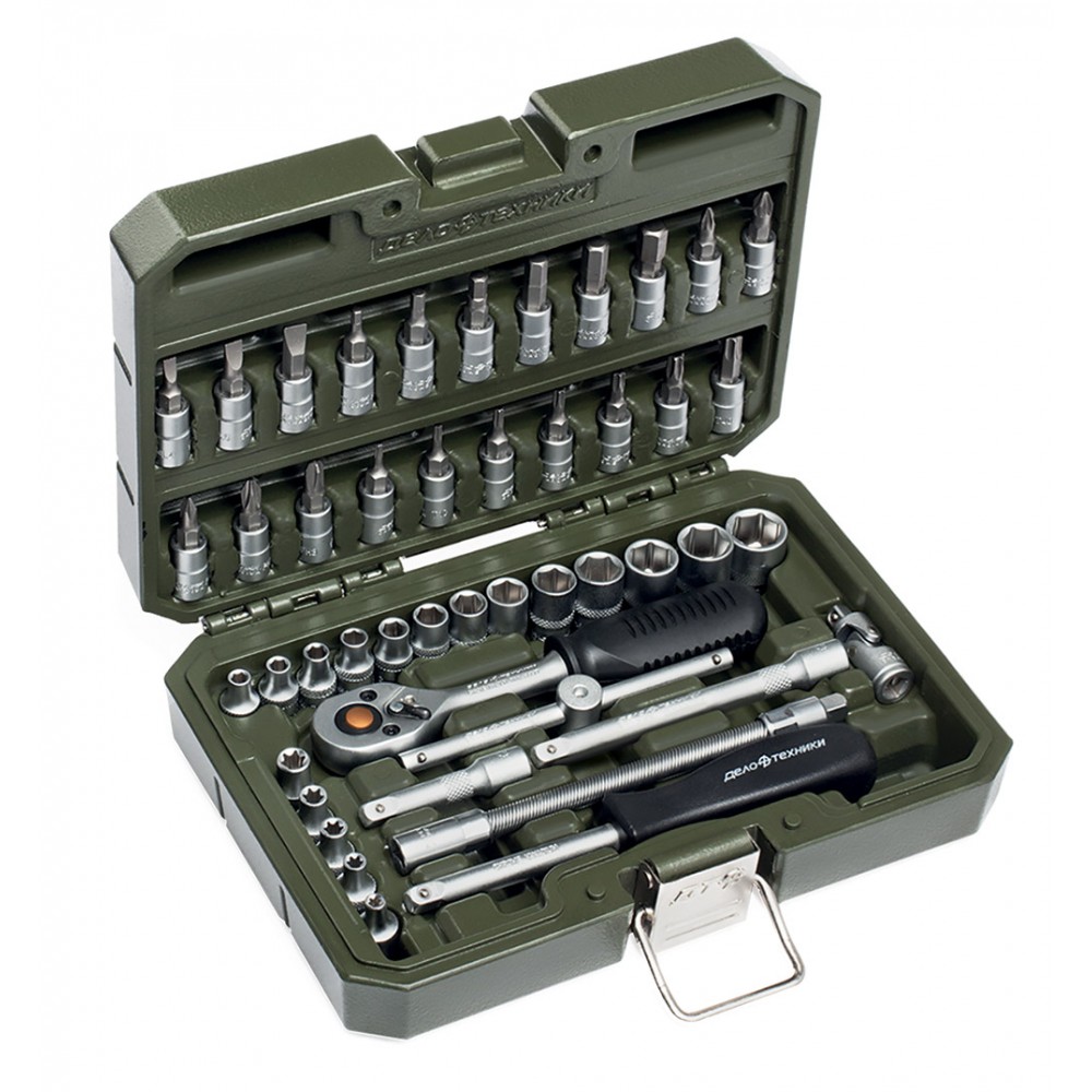 Набор инструментов -  46 предмет 1/4" 600746