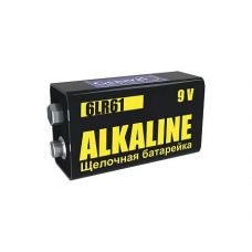 Батарейка щелочная 9 В, тип Крона 6LR61