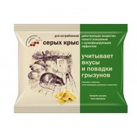 Приманка К_С от серых крыс Раттидион 100г вкус курица с гриб мягкий брикет (0571)