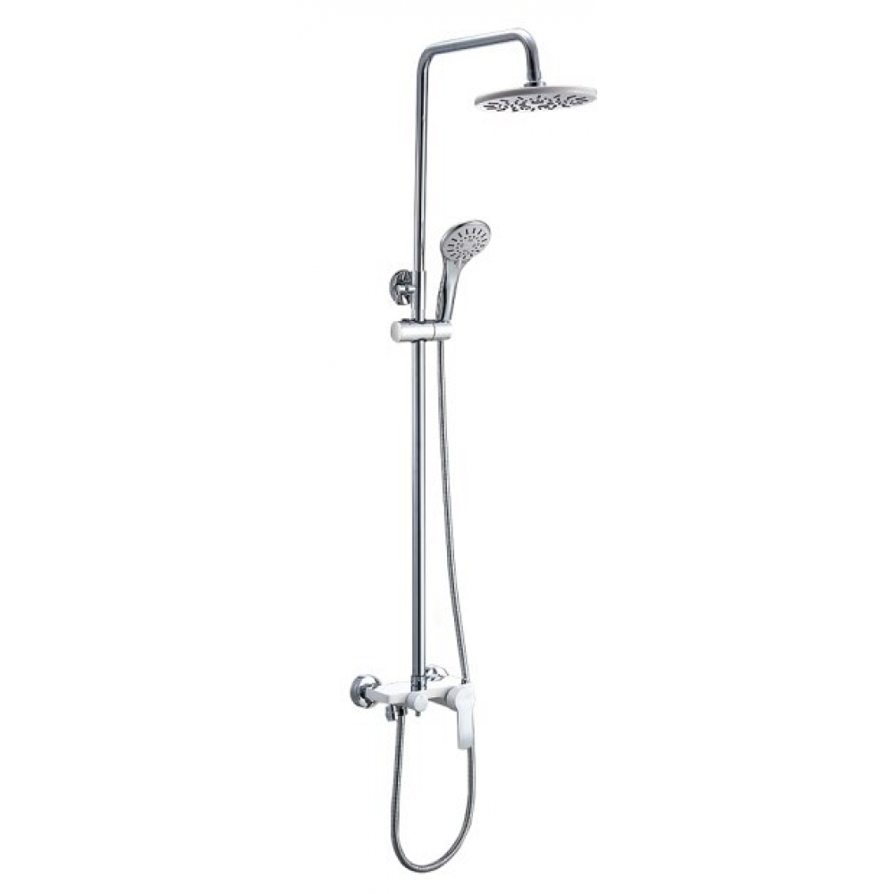 Смеситель+стойка для душа POTATO латунь P35237-7N