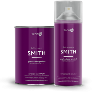 Краска Спрей Кузнечная Черный матовый ELKON Smith 520 мл.