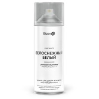 Краска Спрей для Декора и Мебели Белоснежный Белый ELKON 520 мл.