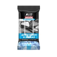 Салфетки влажные для стекол (1компл=30шт) Autovirazh AV-018303