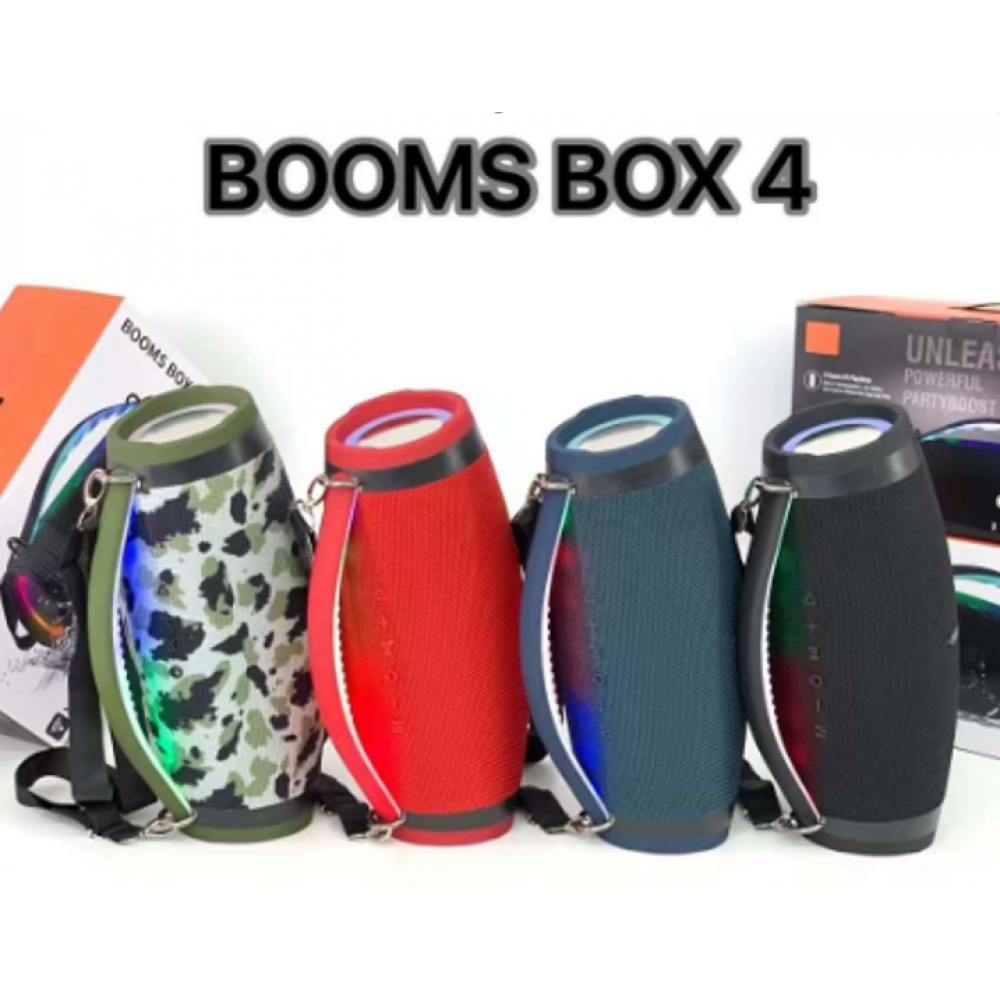 Портативная акустика BOOMS BOX4 LED
