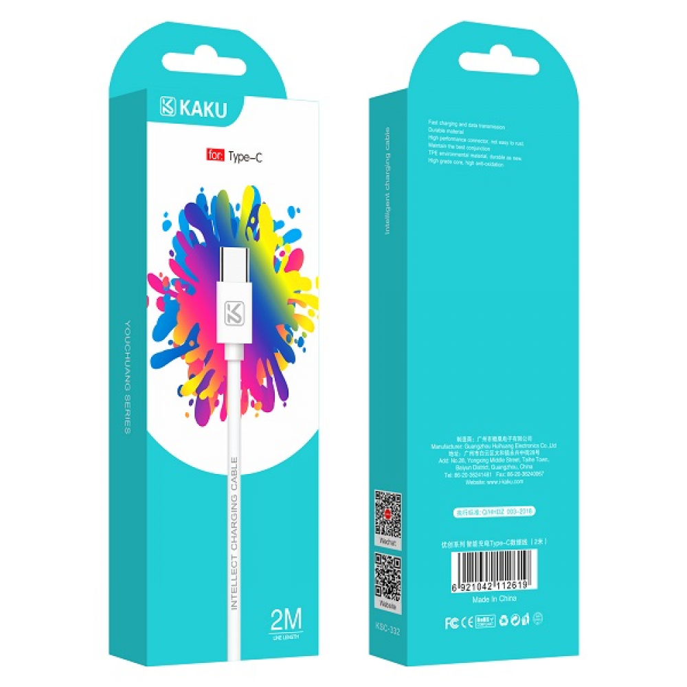 Шнур Type-C KSC-332(2м) Шнур Type-C KSC-332(2м)