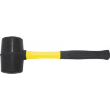Молоток резин. FIT 230 г (киянка) фиберглассовая ручка 45491 Молоток резин. FIT 230 г (киянка) фиберглассовая ручка 45491