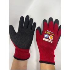 Перчатки акриловые с вспенным латексным покрытием ладони утепл. -25* №308