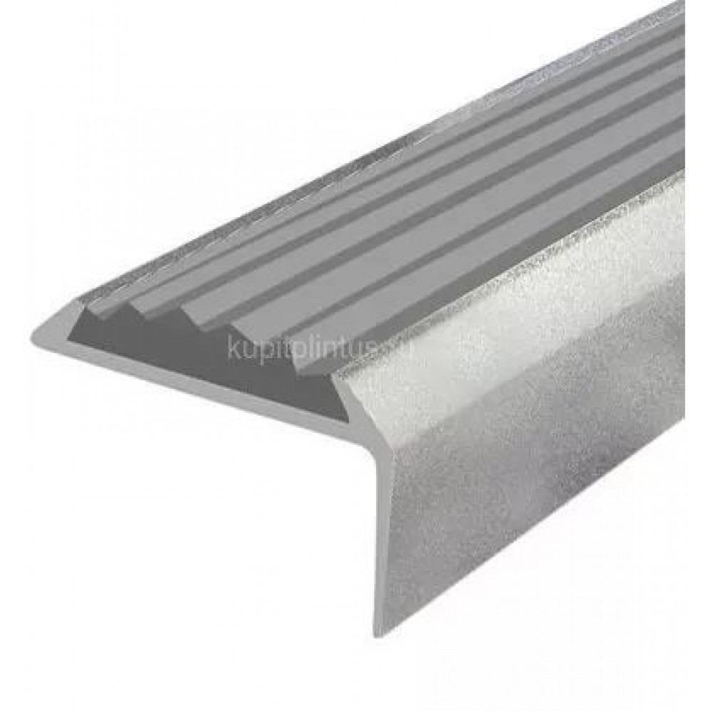 Профиль алюминиевый Д  01 (1,8м) серебро