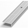 Профиль алюминиевый Д  01 (1,8м) серебро
