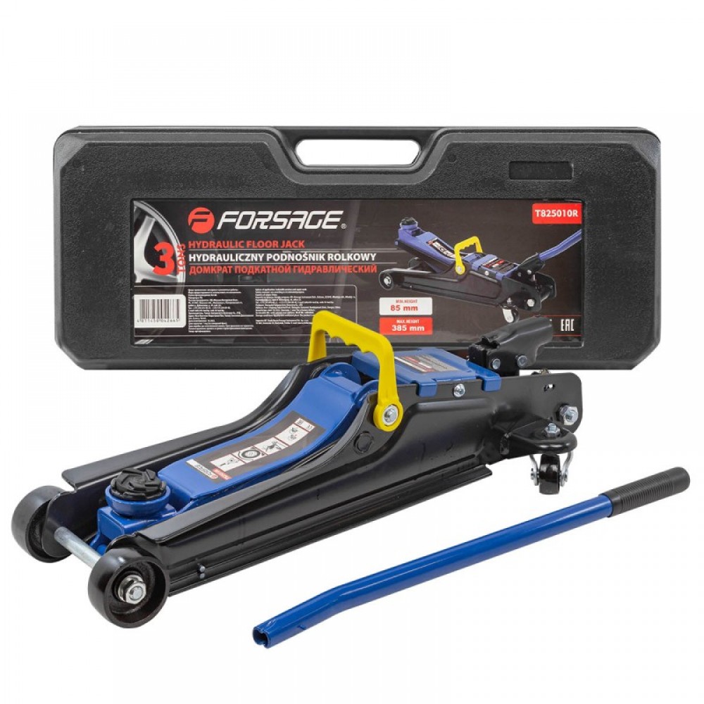 Домкрат подкатной 2,5т F-T825010R 19360 Домкрат подкатной 2,5т F-T825010R 19360