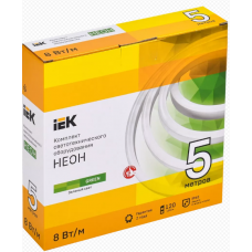 Светодиодная лента DIY (2835G120-8-IP65-220В 5м + др.) Комплект IEK