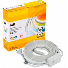 Светодиодная лента DIY (5050RGB60-8-IP65-220В 5м + др.) Комплект IEK