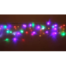 Гирлянда для улицы Бахрома 5м*40/60 180LED Белый IP-54 183-484