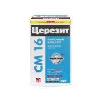 Клей для плитки эластичный CERESIT СМ16 ( для всех видов минеральных плиток) мешок 25кг 48м/пал АКЦИ