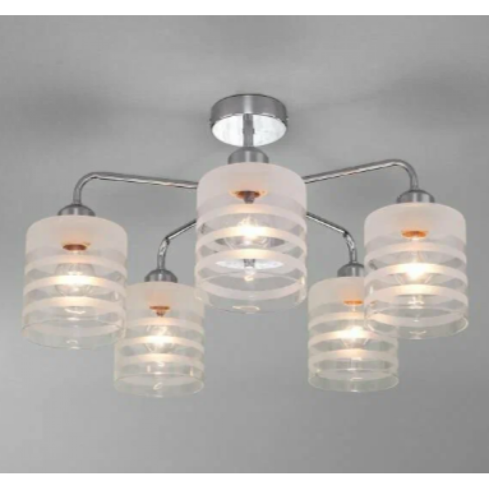 Светильник потолочный  30176/5 хром