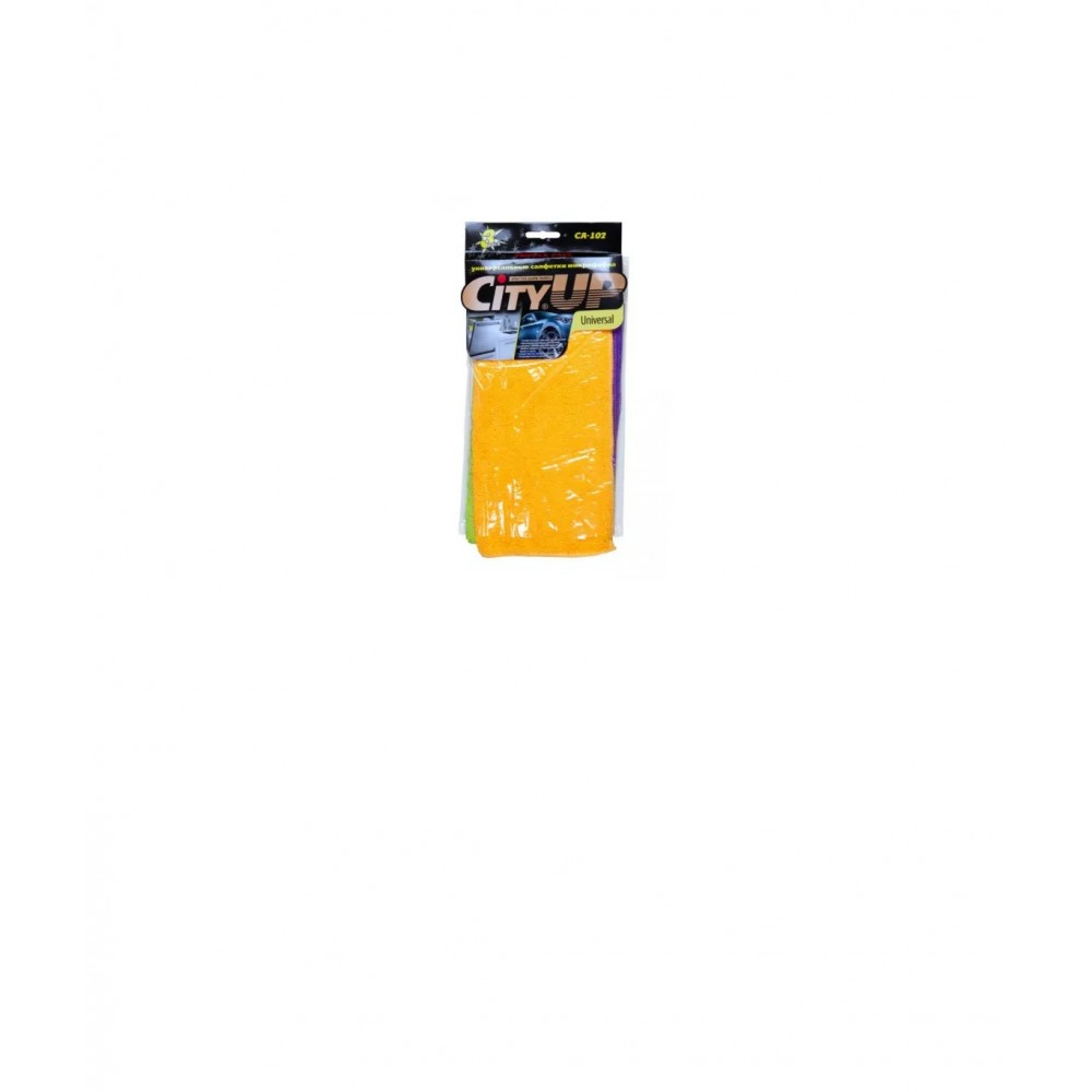 Салфетка из микрофибры 30*30 см 3шт.(City Up) CA-102