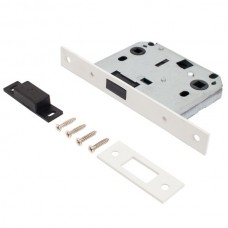 Защелка дверная магнитная Аллюр L7050-MS белый мат. (14543)