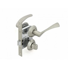 Комплект для двери FZ SET 03-С 170 2H BK SN ручка+защелка+фиксатор мат.никель 113470 Комплект для двери FZ SET 03-С 170 2H BK SN ручка+защелка+фиксатор мат.никель 113470