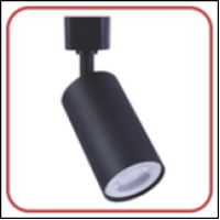 Светильник трековый под лампу TR-GU10-TL 2RB GU10 230В черный