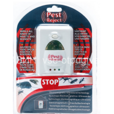 Отпугиватель ультразвуковой от грызунов PEST Reject 1-100