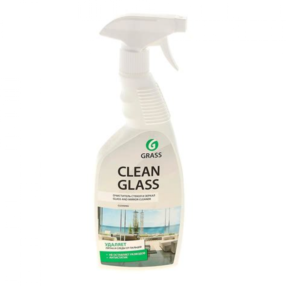 Средство для мытья стекол и зеркал Clean glass(флакон 600 мл) 130600