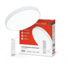 Светильник потолочный  светодиодный SCANDY SIMPLE-95RCW 95Вт 3000-6500К 500х50 с пультом ДУ 