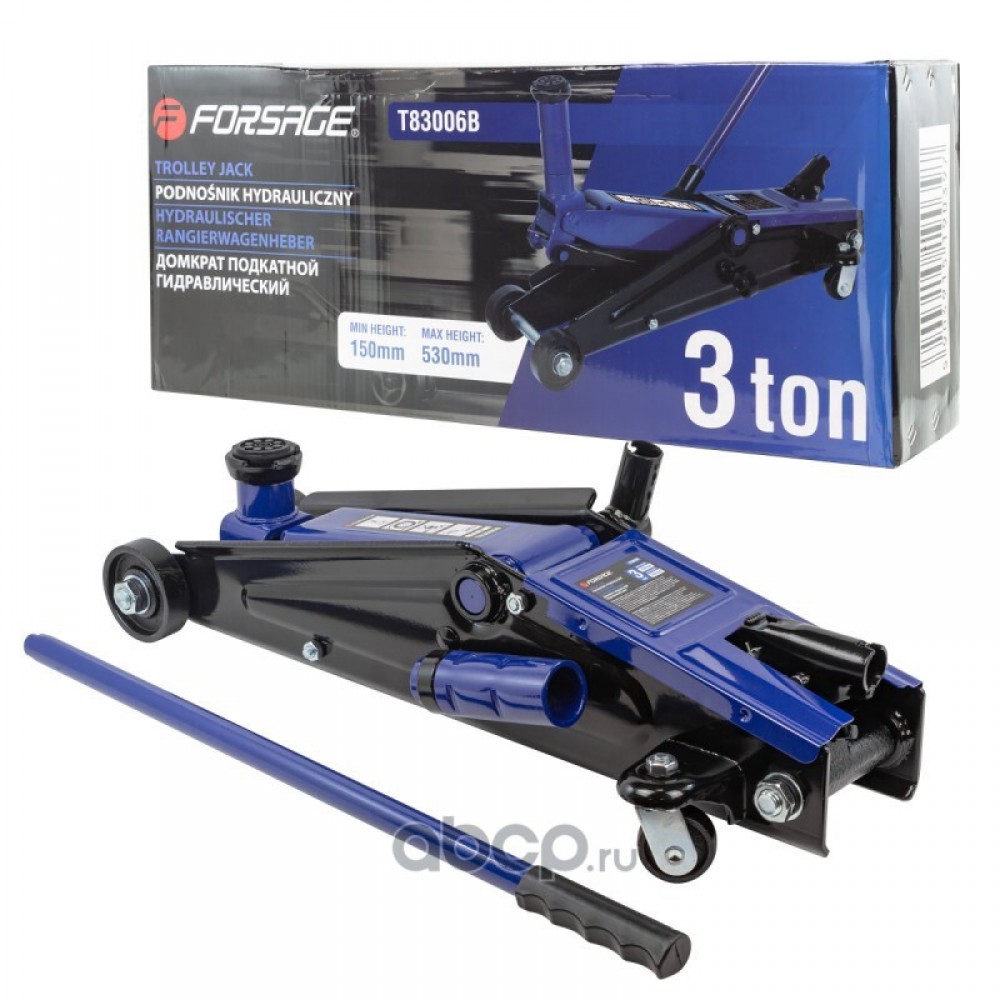 Домкрат подкатной 3,0т F-T83006B 16904