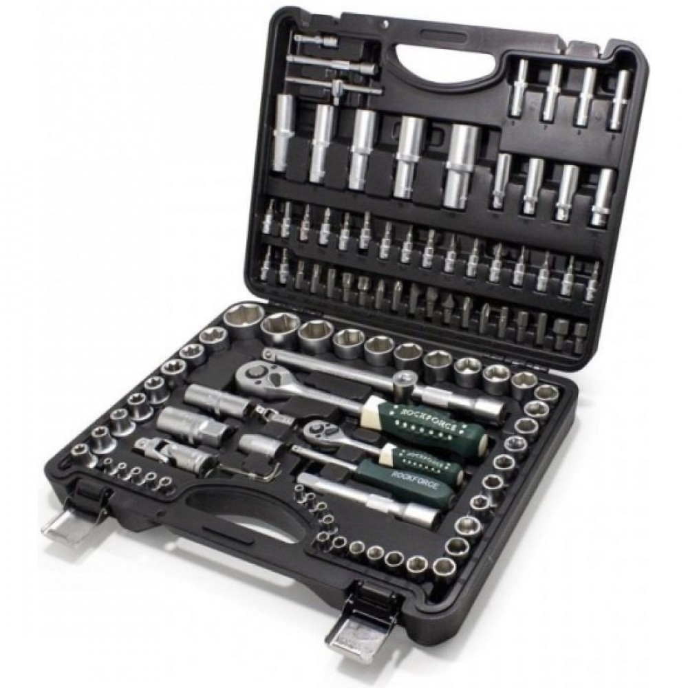 Набор инструментов - 108 предметов 1/4",1/2" RF-41082-5 4282 Набор инструментов - 108 предметов 1/4",1/2" RF-41082-5 4282