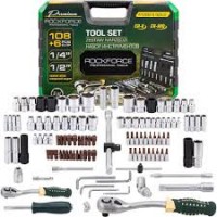 Набор инструментов - 108+6 предметов 1/4",1/2" RF-41082-5 Gold 62163