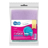 Губка для посуды Clear Line Дуэт 2 шт 597-104
