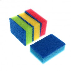 Губка для посуды Русалочка Макси Ecoline 4 шт 970-427