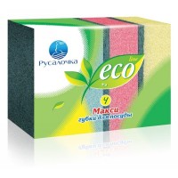 Губка для посуды Русалочка Макси Ecoline 5 шт 597-001