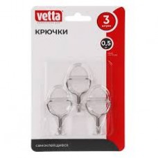 Крючки самоклеющиеся БАСТОФ 3шт 906-462