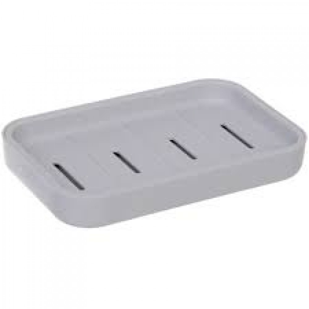 Мыльница Агата серая 544-224
